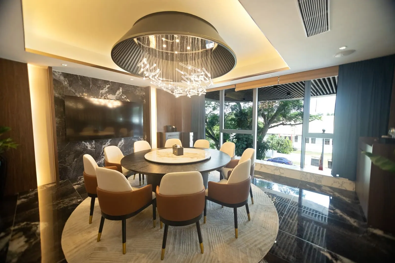 The Conference Centre reception at ESP Hotel, Accra