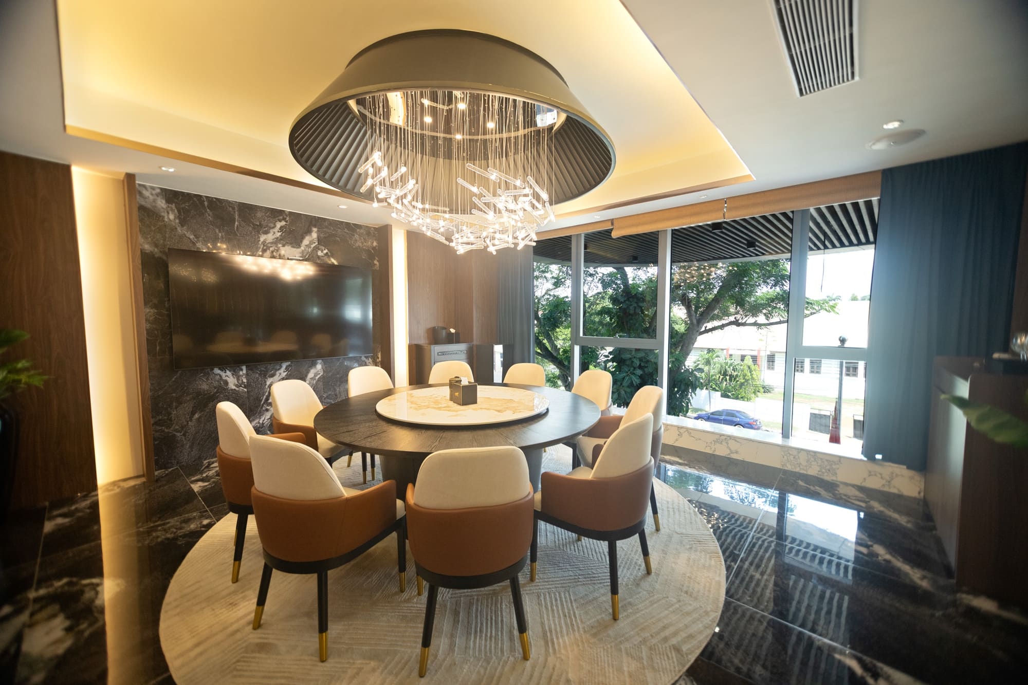 The Conference Centre reception at ESP Hotel, Accra